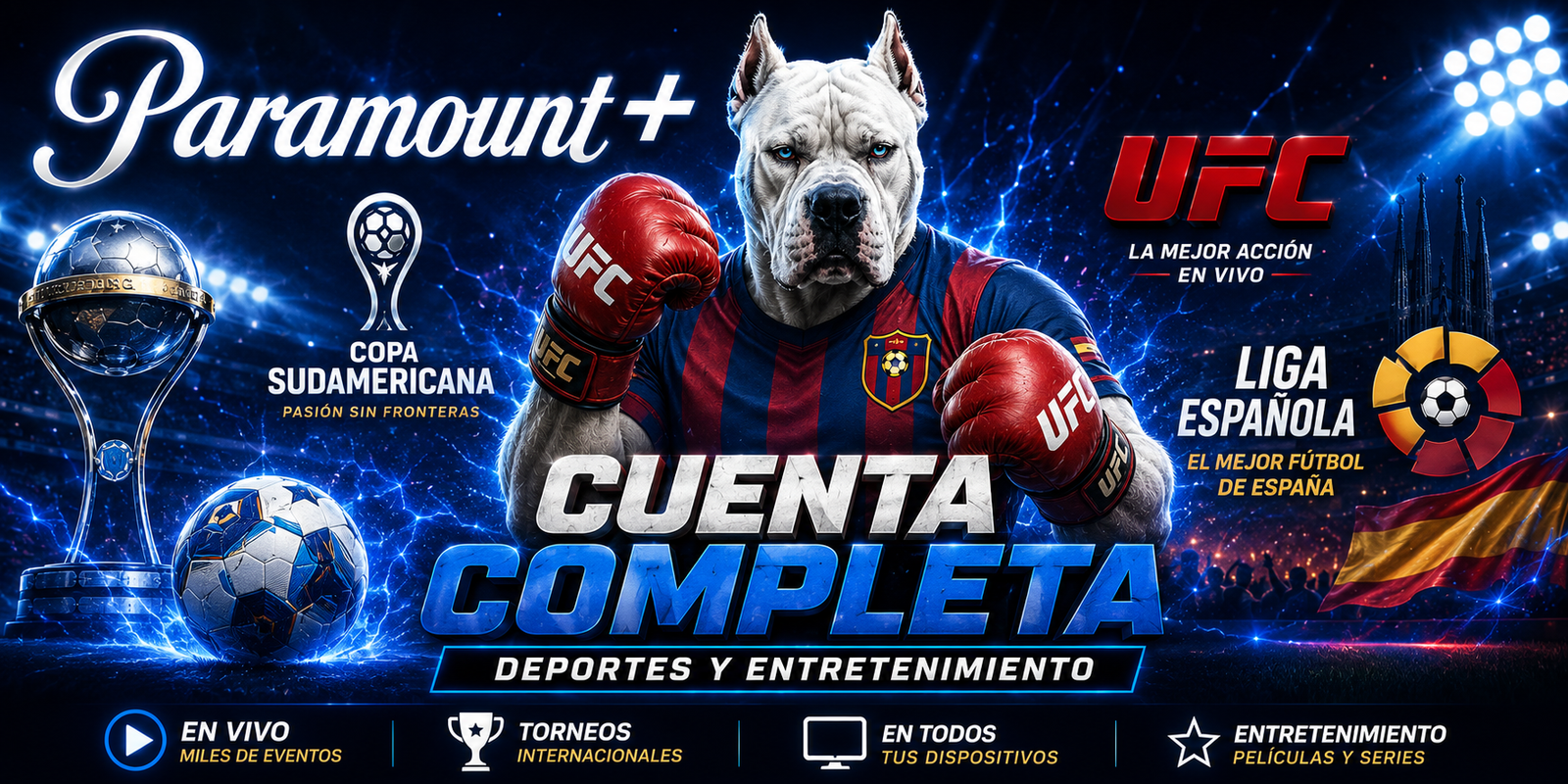 PARAMOUNT CUENTA COMPLETA